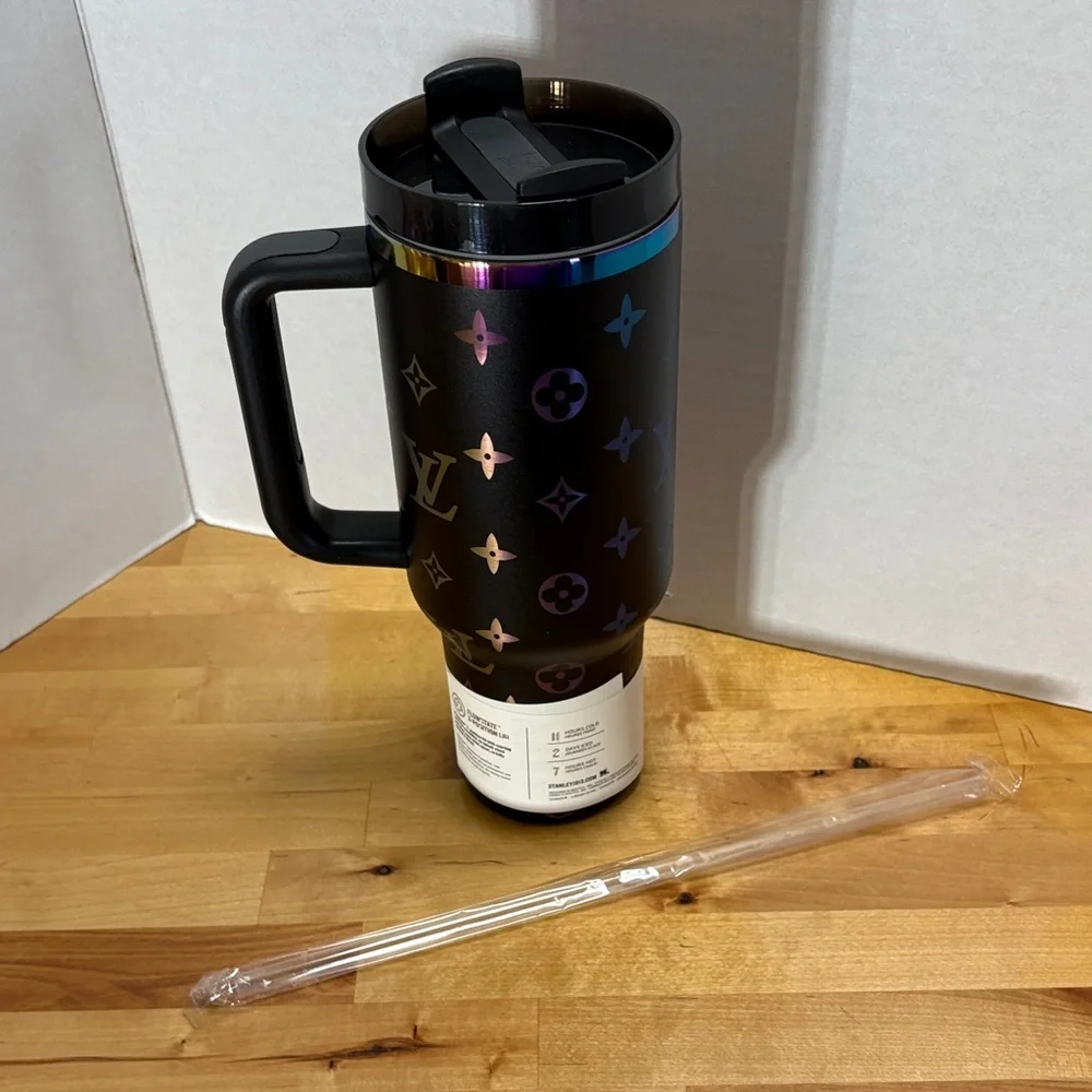 Stanley Black and Iridescent Travel Mug - Picture 3 of 5